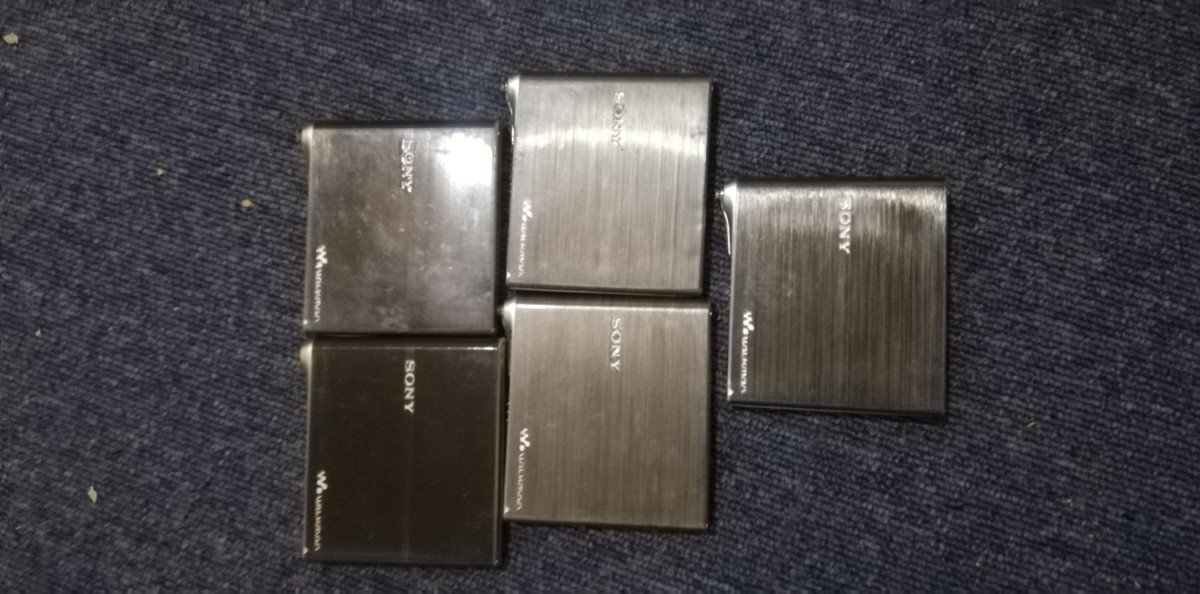 %%%中古 SONY ウォークマン MZ-E10 ポータブルMDプレーヤー 5台まとめて ジャンク品