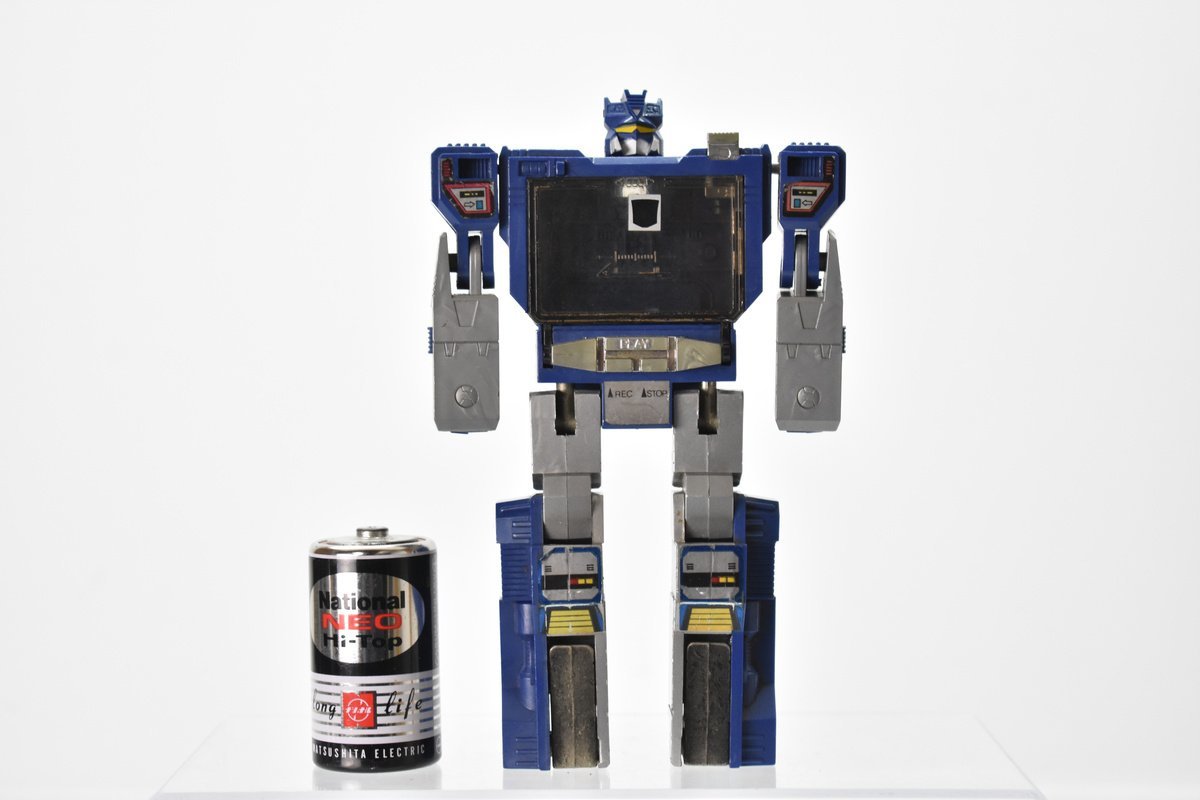 当時物 旧タカラ トランスフォーマー カセットロン サウンドウェーブ