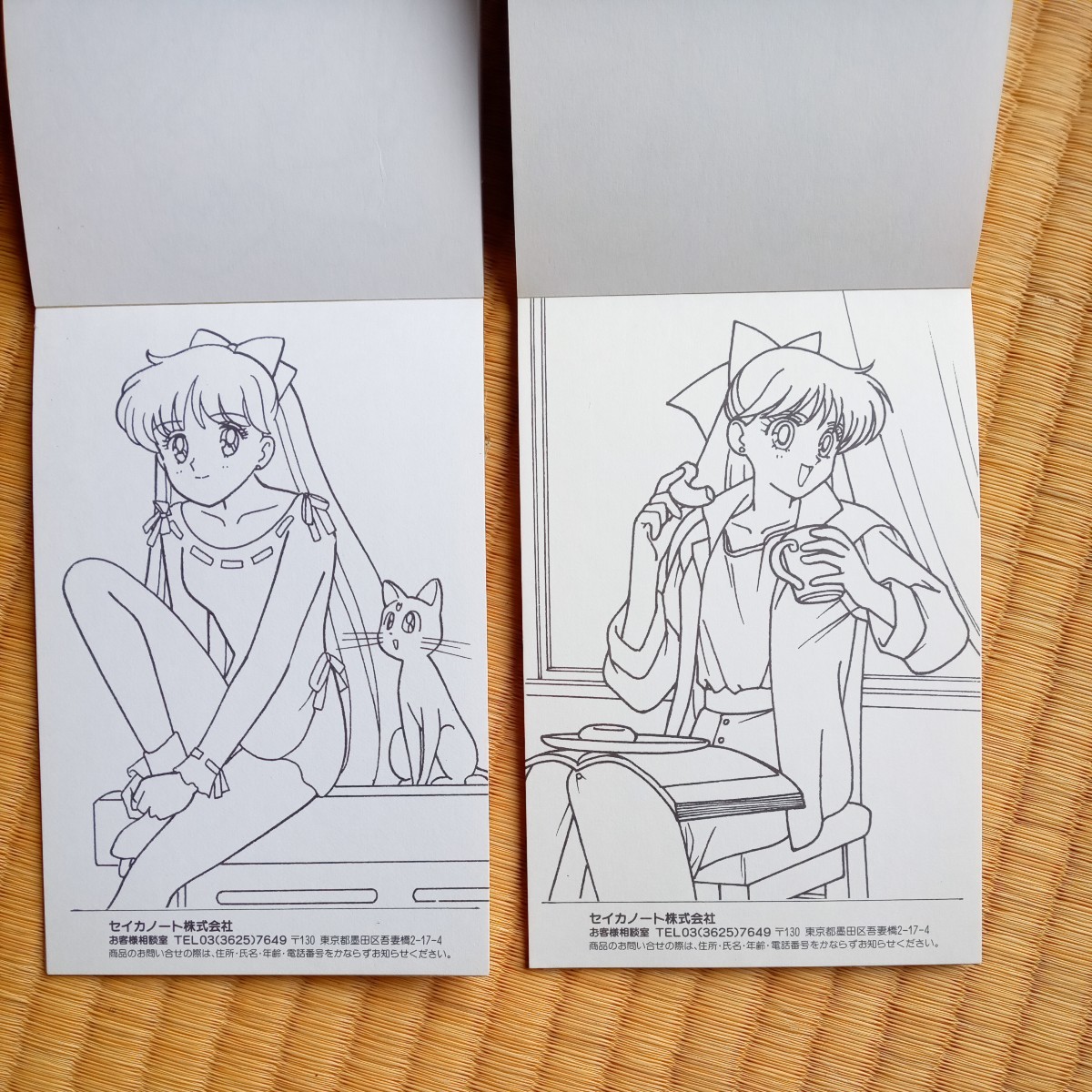 美少女戦士セーラームーンSuperS セイカのぬりえ かわいいシール付き 2