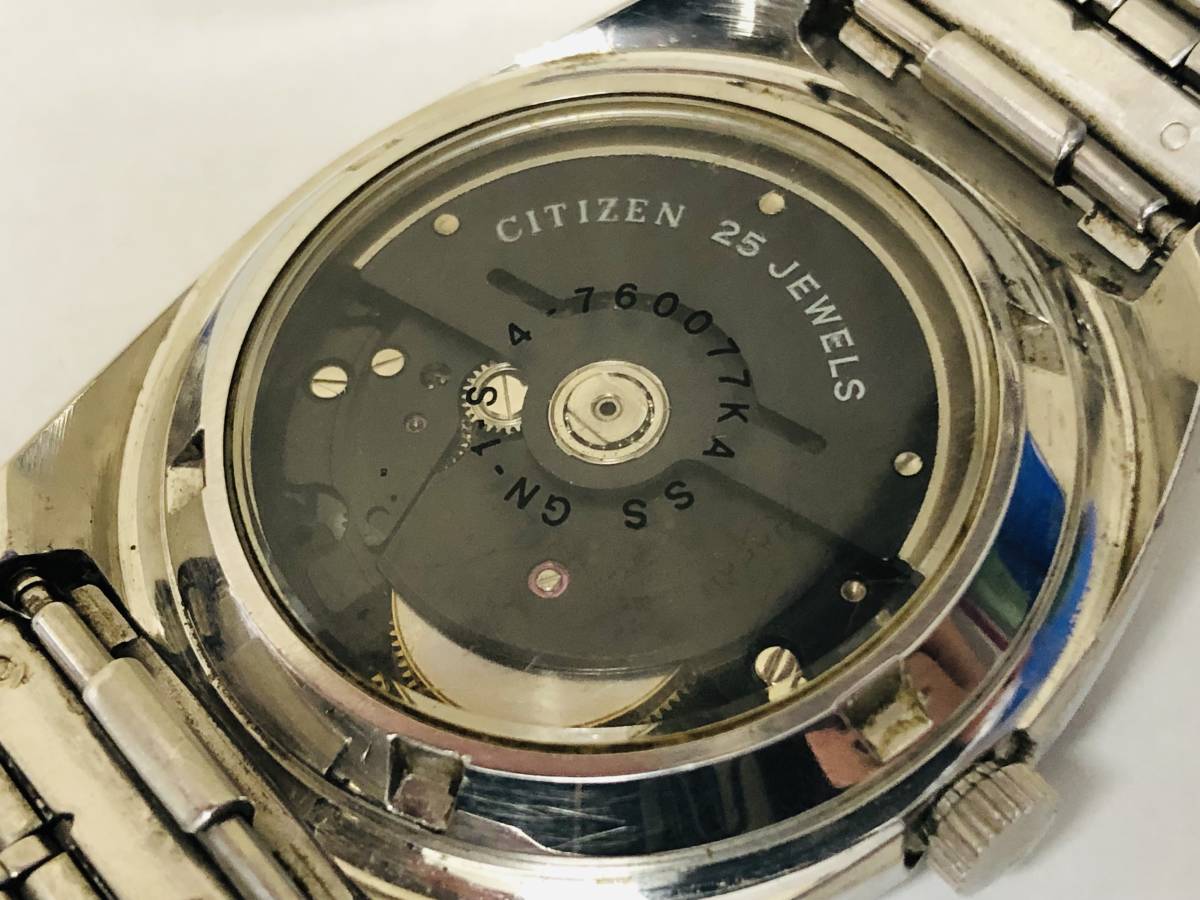CITIZEN⁄シチズン⁄スケルトンモデル⁄GN-1-S⁄4-760077⁄AUTOMATIC⁄