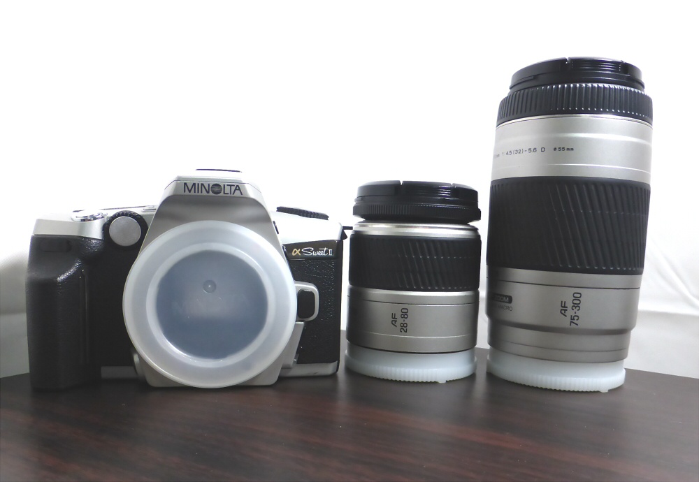 MINOLTA αSweet2 Wズームセット MINOLTA α SWEET Ⅱ 2 ダブルレンズ