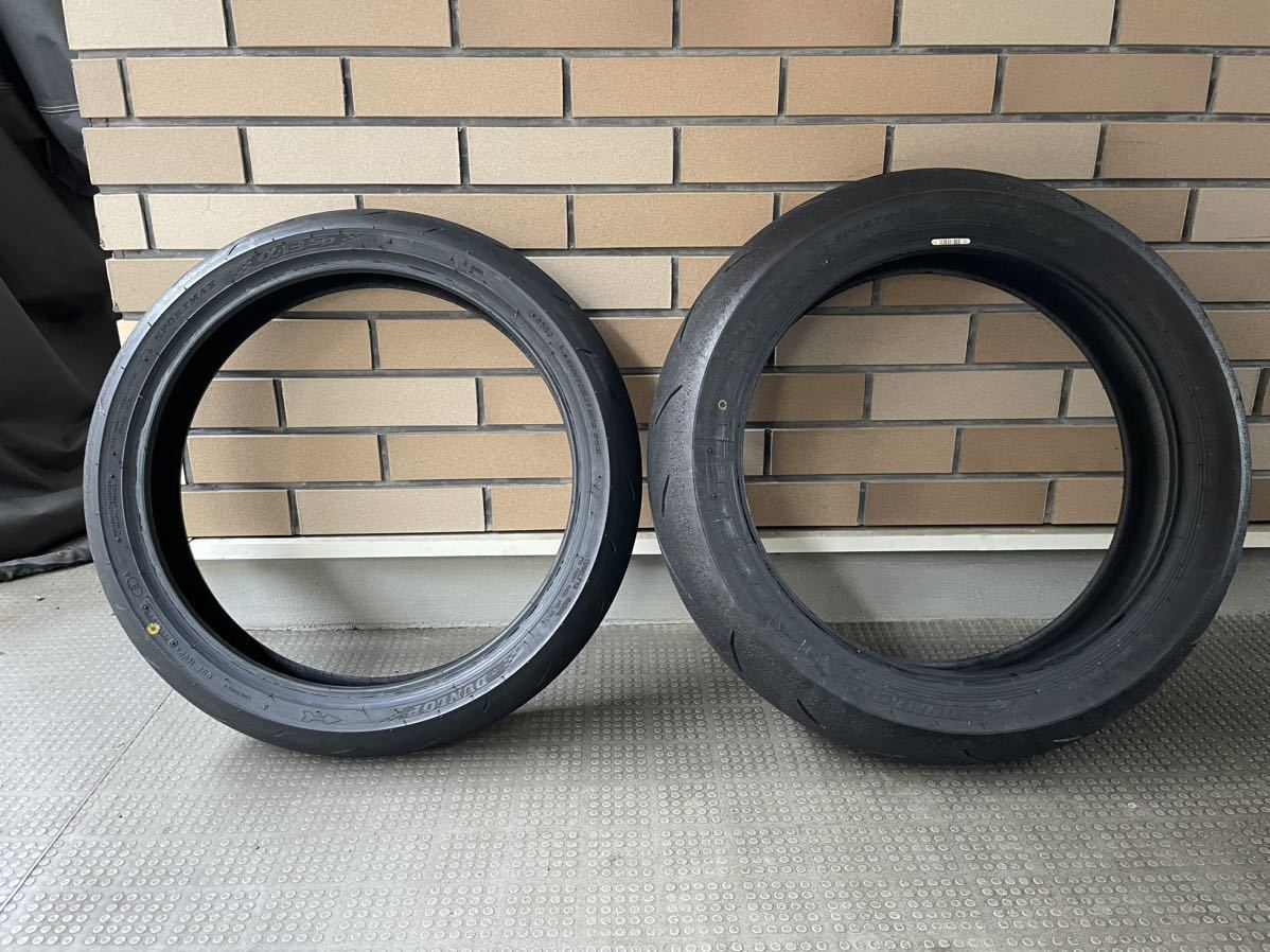 前後セットDUNLOP-α13SP （DUNLOP A価格 [前後セット] 新品 α-13SP 110 