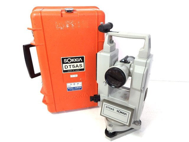 動作品 SOKKIA/ソキア◇電子セオドライト DT5AS◇測量機 測定器 測機舎