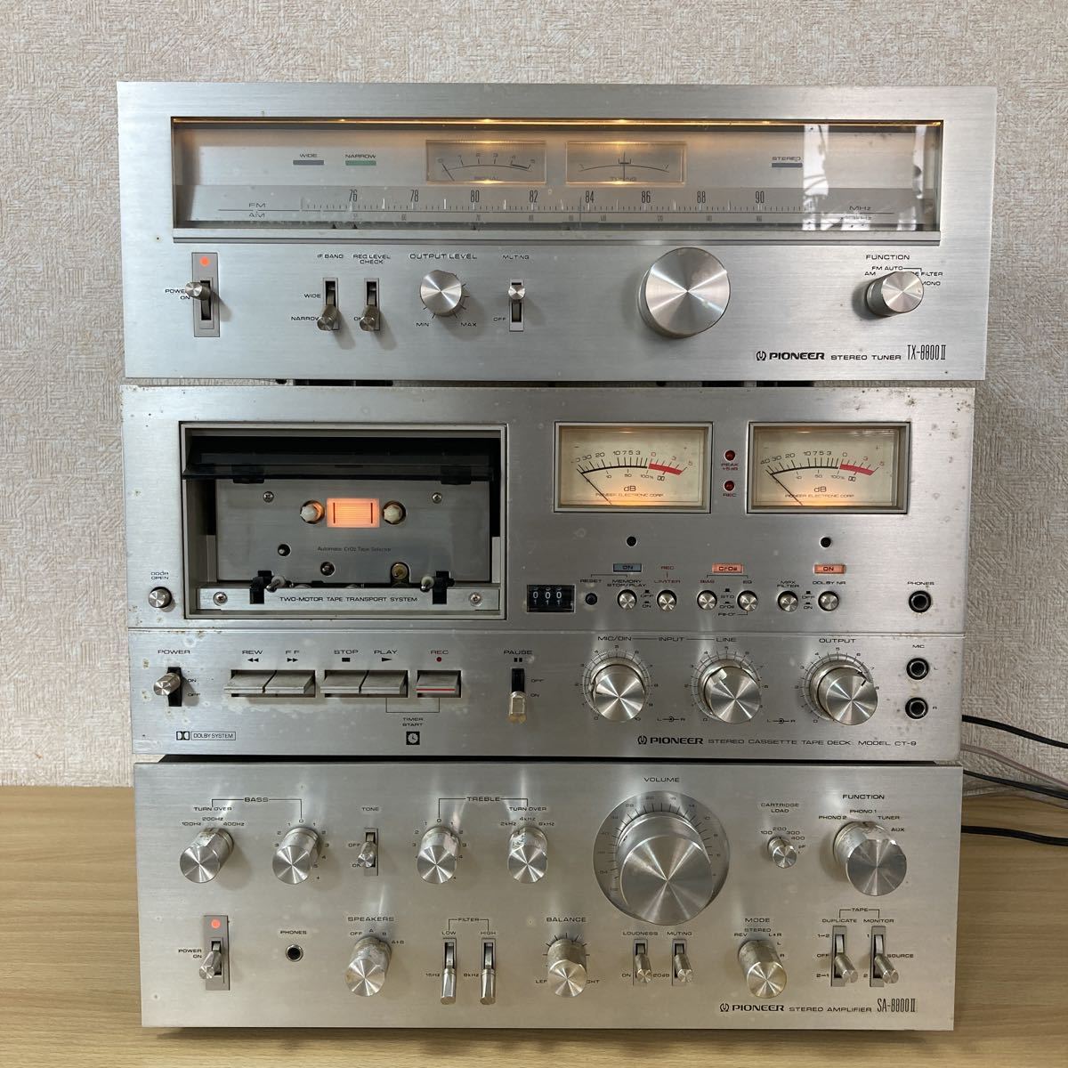パイオニア Pioneer プリメインアンプ SA-8800 PIONEER SA-8800II SA