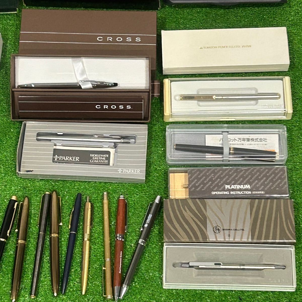 き*ん様 ブランド万年筆　ボールペン　まとめ売り　CROSS PAKER モンブ 即納可能】ボールペン 名入れ クロス ATX ボールペン ブラック/ブルー