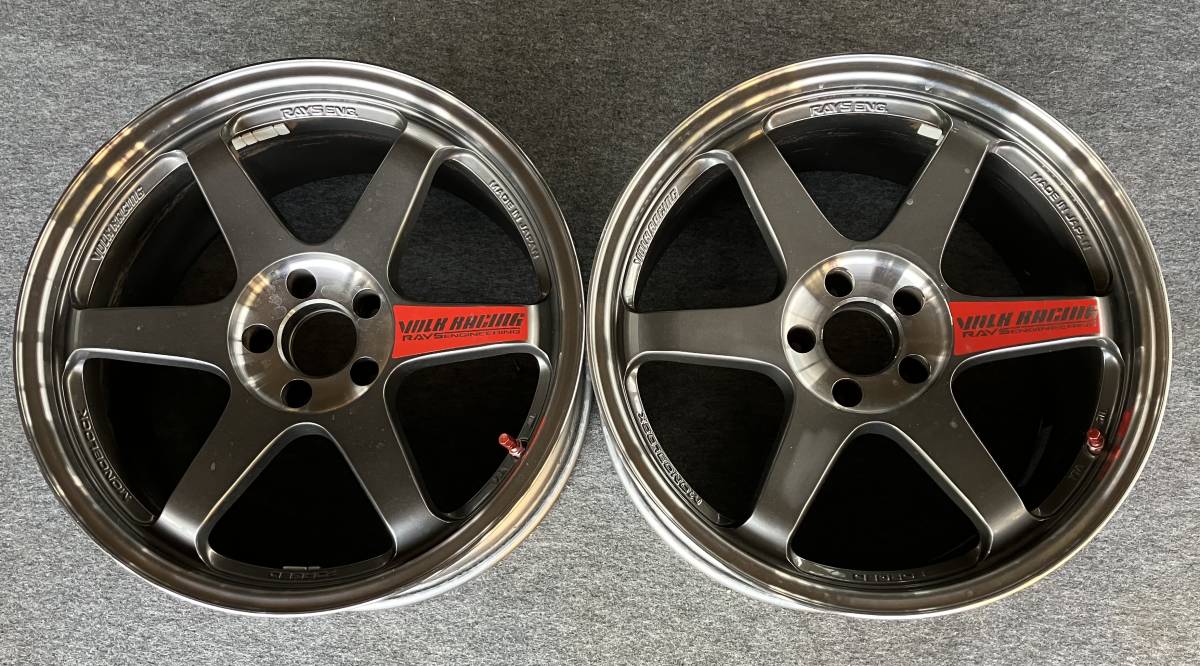 希少！RAYS VOLKRACING TE37 SL FORGED 19インチ 9.5J +22 5H 114.3 2 