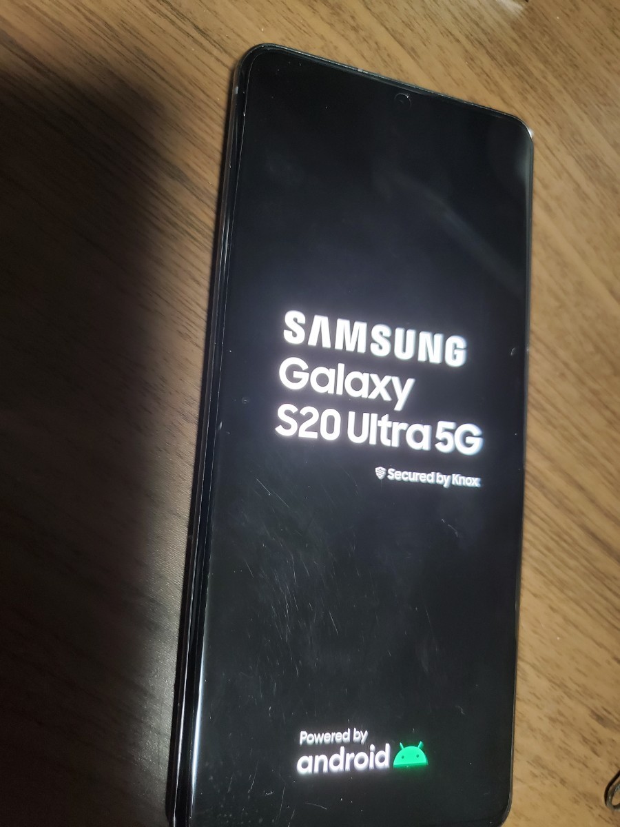 Galaxy s20 Ultra5G スマホ 動作確認済 本当に本体のみです。