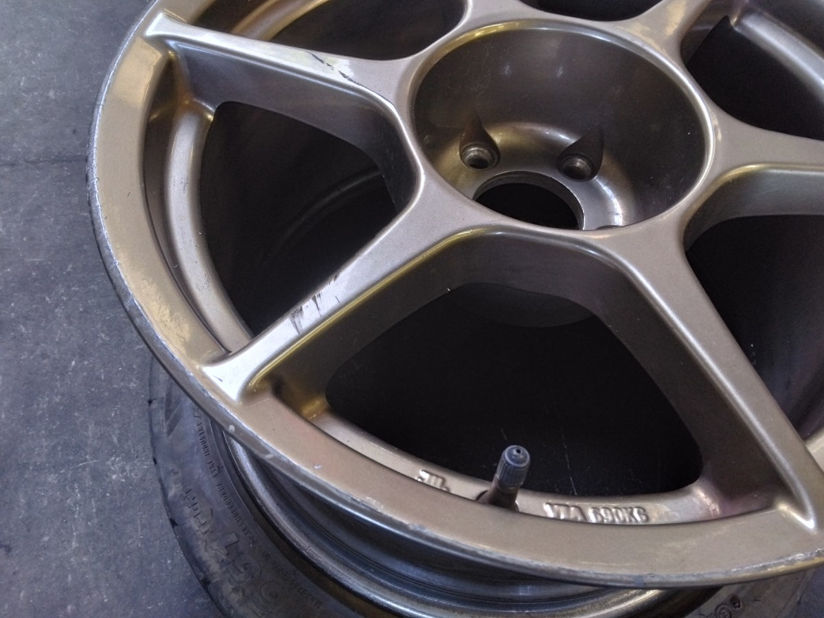 P1 レーシング P-1 17インチ 9J 9.0J オフセット17 114.3 5穴  