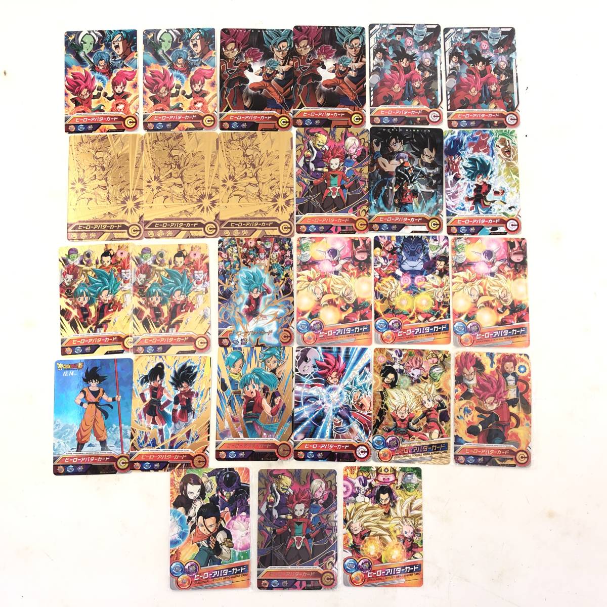 1円～】スーパードラゴンボールヒーローズ ヒーローアバターカード27枚 