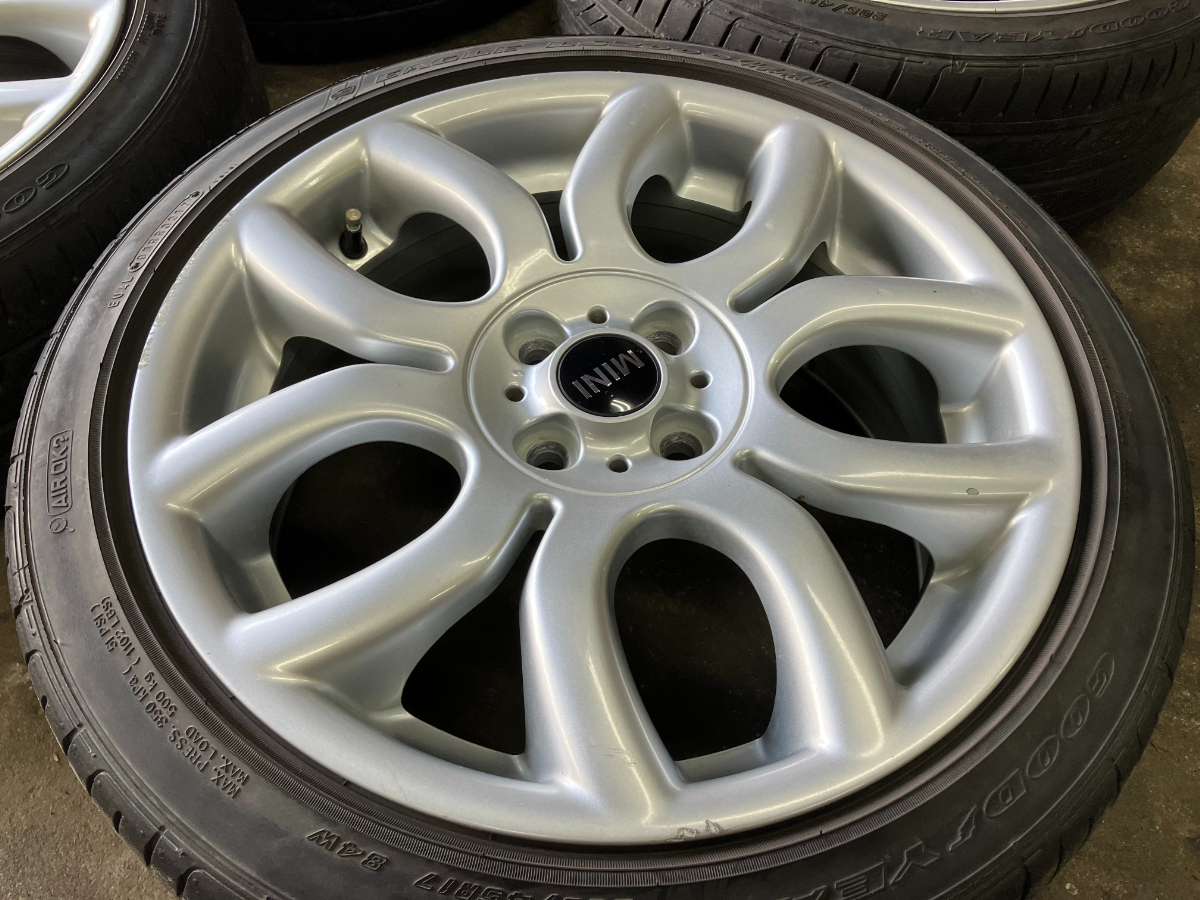 BMW MINI ミニ 純正ホイール 17インチ 205/45R17 YOKOHAMA iceGUARD 