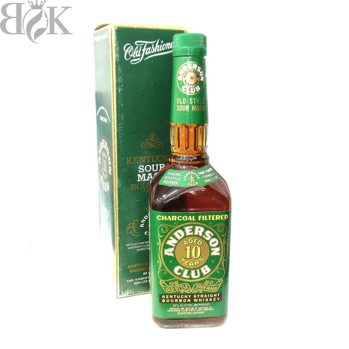 2025，100%新品 アンダーソンクラブ 10年 バーボン ウイスキー 表記750ml 総重量約1220g 43% 洋酒 古酒 未開栓 箱付き ANDERSON CLUB 〓(バーボン)｜売買されたオークション情報、yahooの商品情報をアーカイブ公開 - バーボン