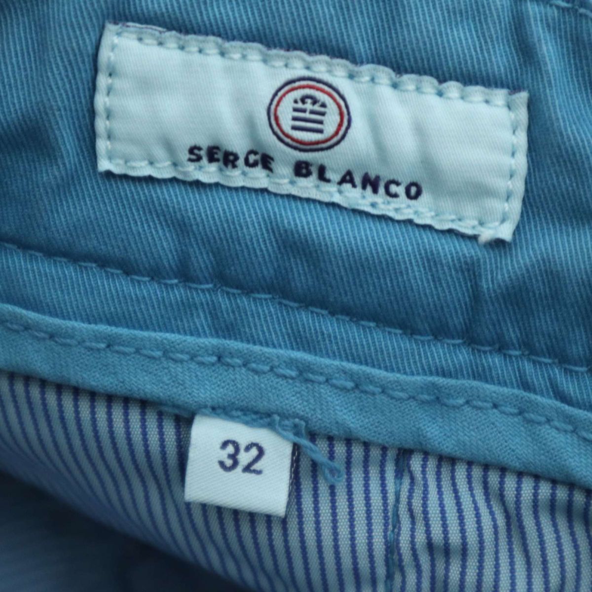 新品 未使用】 SERGE BLANCO セルジュブランコ 通年 ストレッチ スリム 