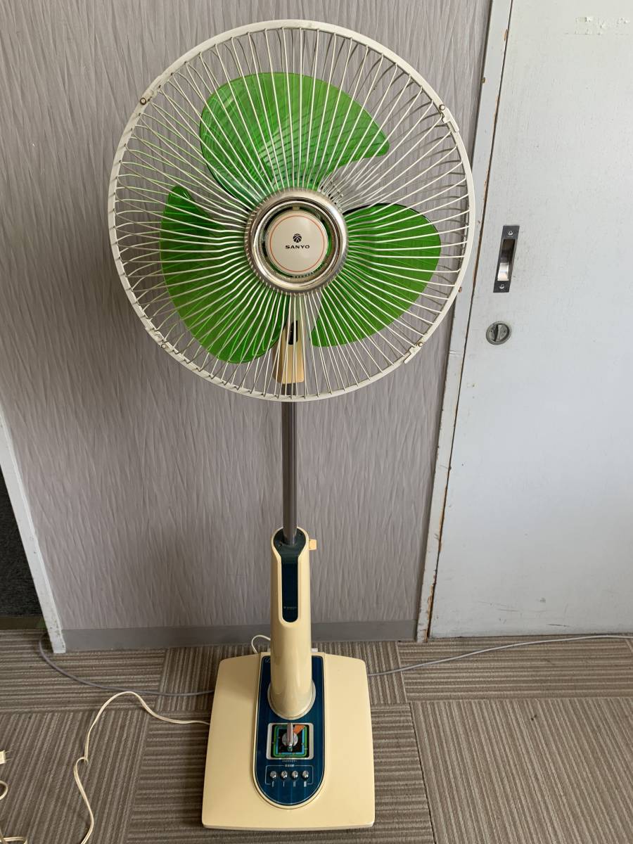 □ 1円 送料無料 動作確認済 SANYO サンヨー 三洋電機 扇風機 お座敷扇 
