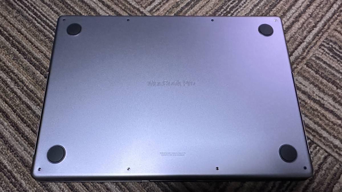 中古美品 MacBook Pro 14インチ MPHG3J/A M2 Max メモリ32GB SSD1TB 