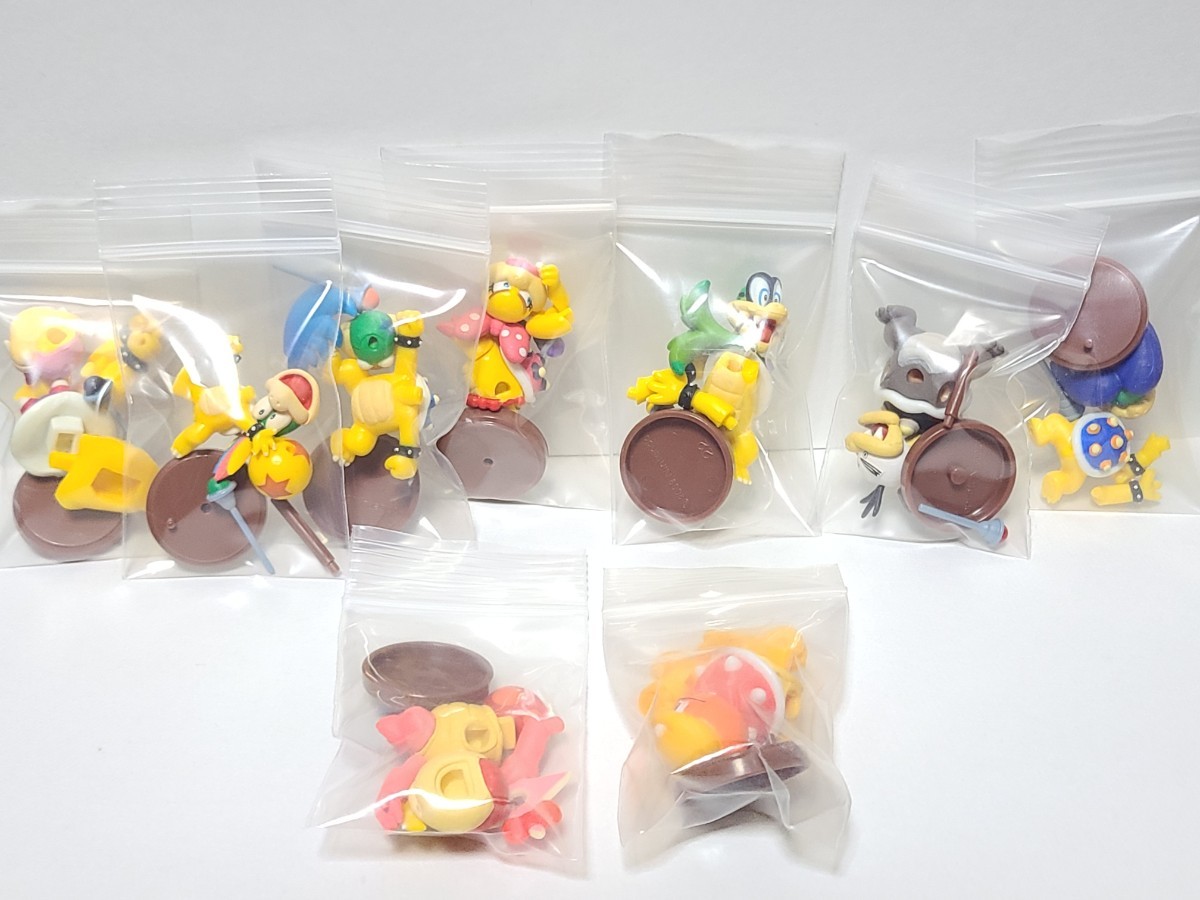 美品 スーパーマリオ チョコエッグ クッパ7人衆 ロイ レミー ラリー