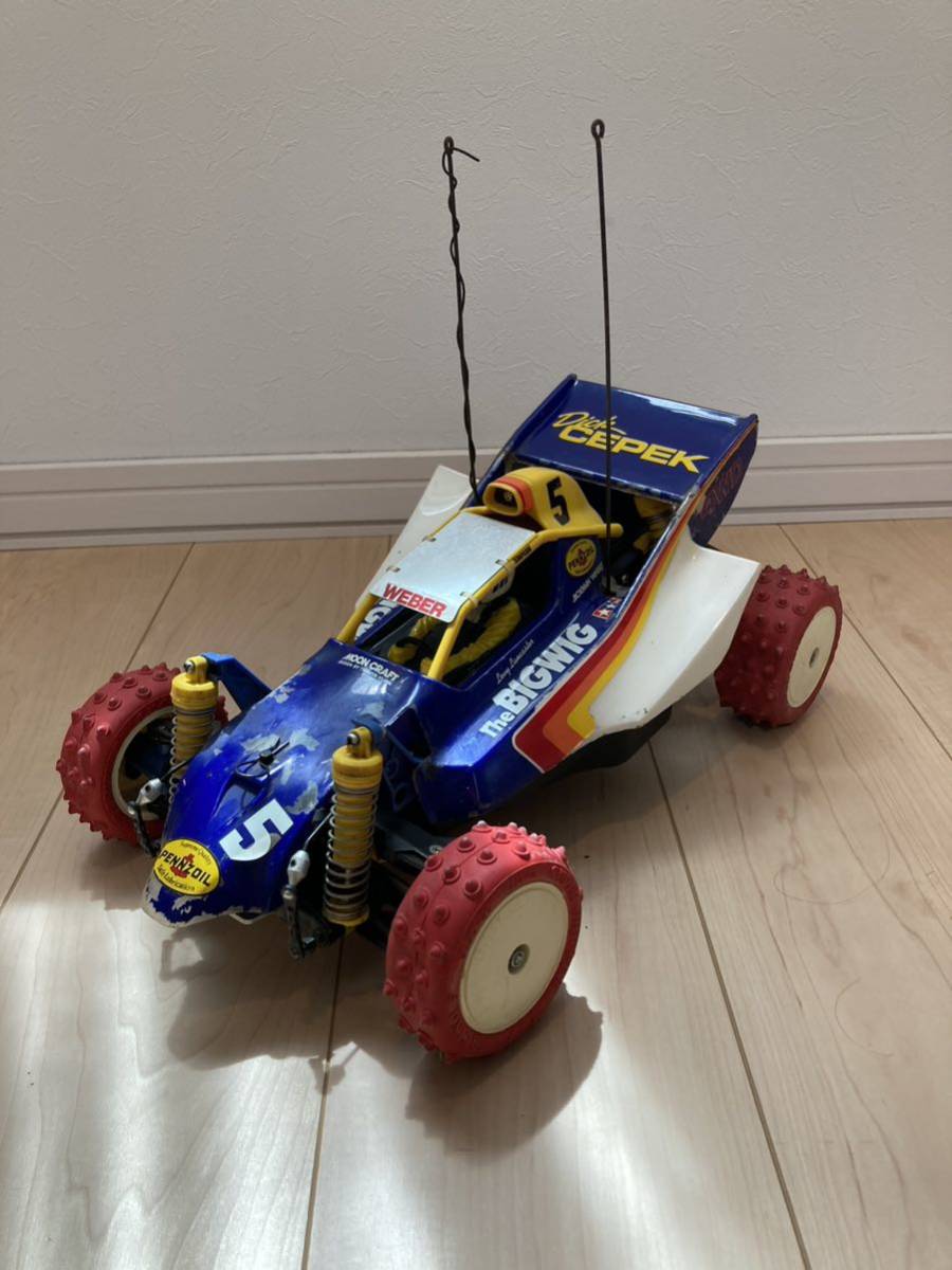 旧車 タミヤ ビッグウィッグ 4WD 動作確認済み テクニゴールド タミヤ