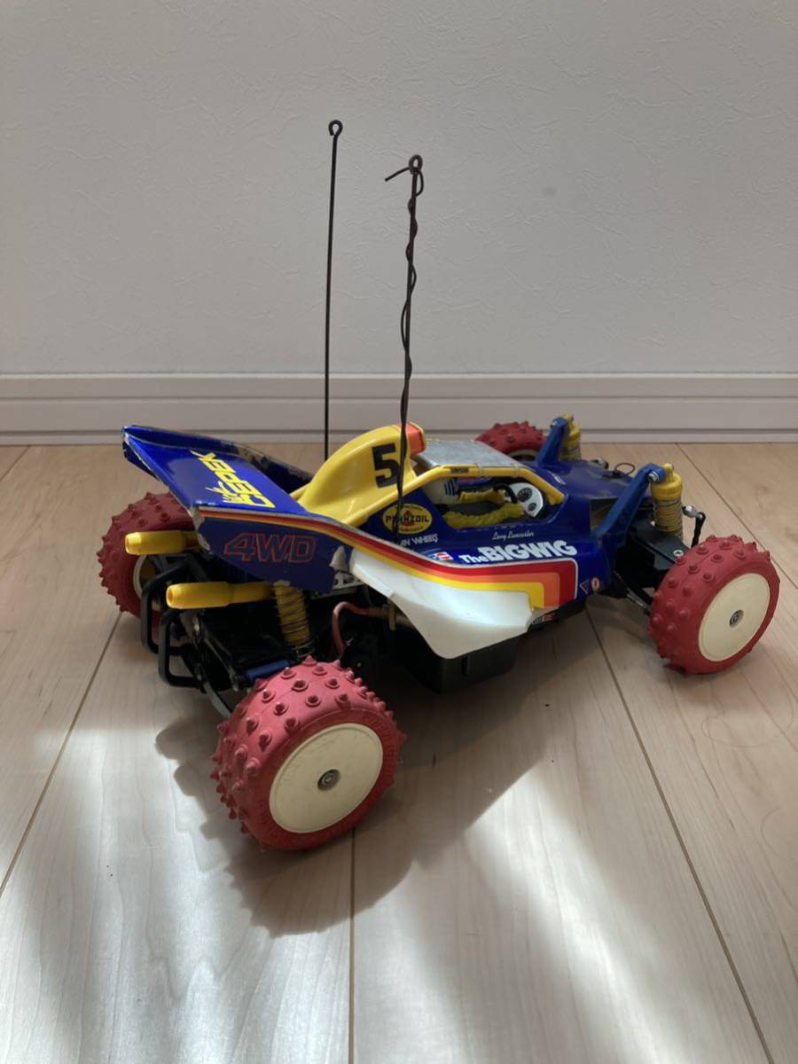 旧車 タミヤ ビッグウィッグ 4WD 動作確認済み テクニゴールド タミヤ