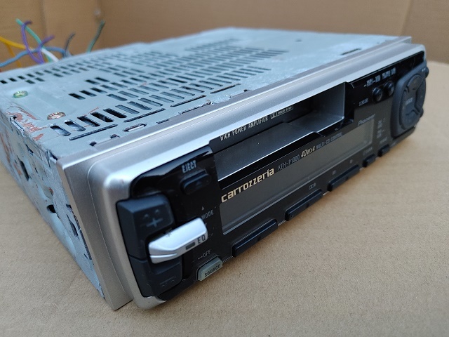 carrozzeria カロッツェリア KEH-P1000 カセットデッキ 動作確認済み