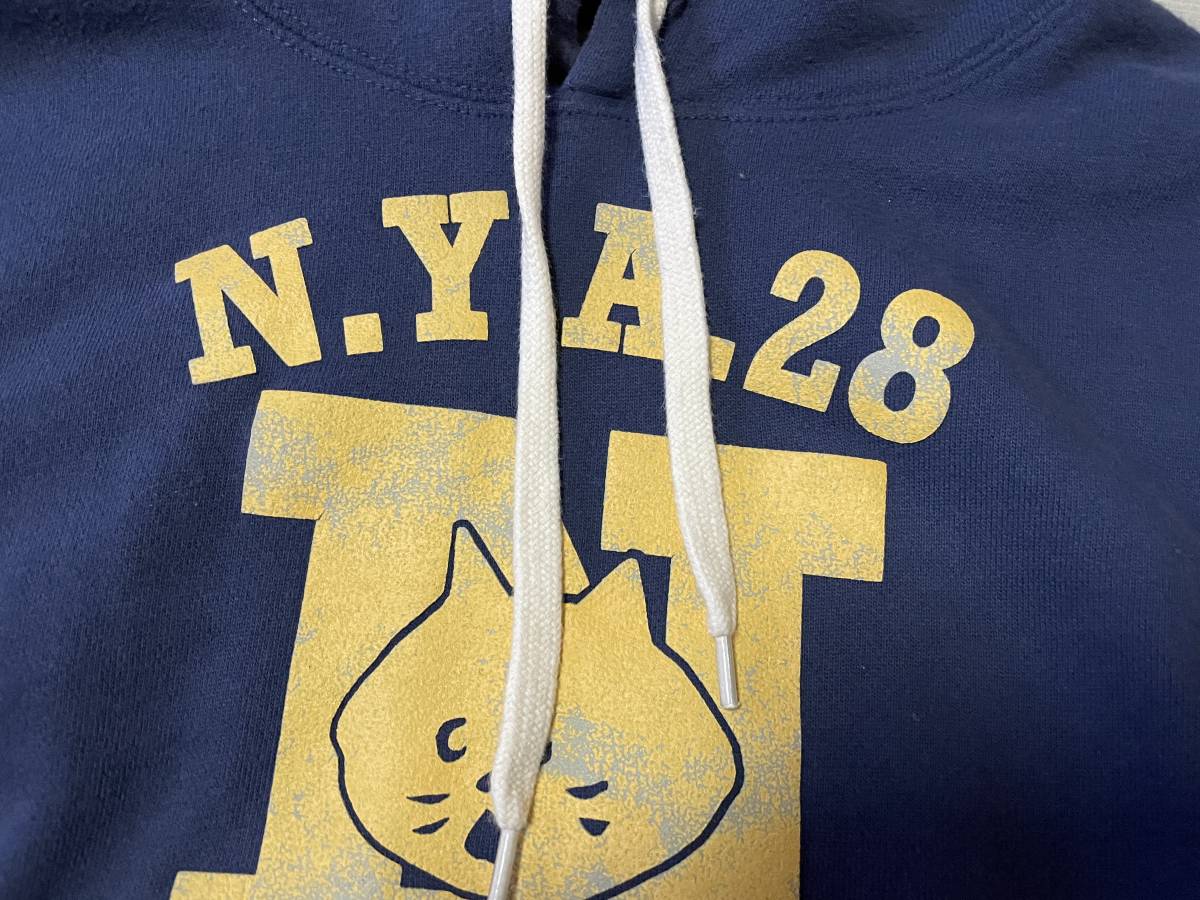 Ne-net にゃー Champion コラボ スウェット パーカー カレッジ 裏 