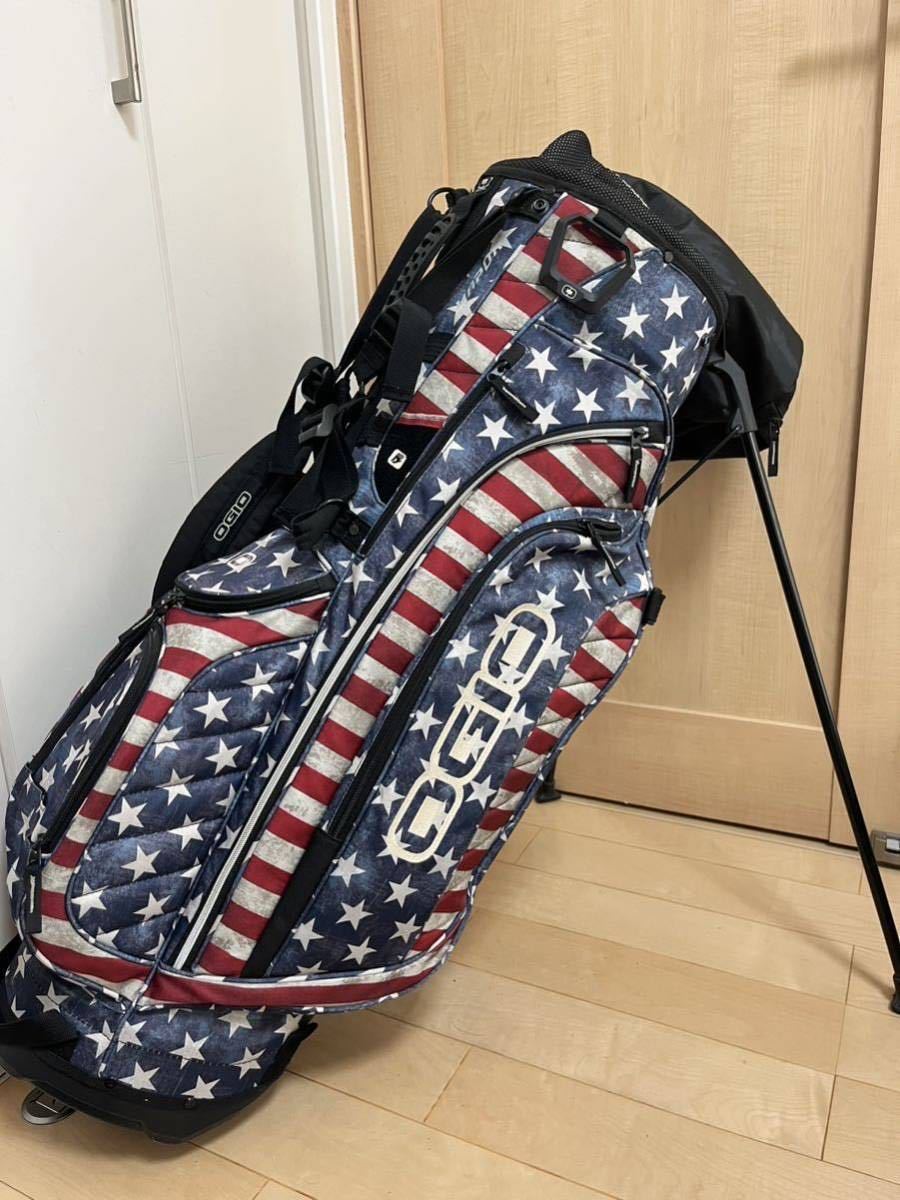 1円〜★完売★オジオ★スタンドキャディバッグ★ゴルフ★OGIO★キャディバッグ★ゴルフバッグ★アスリート★1円スタート★キャディーバッグ