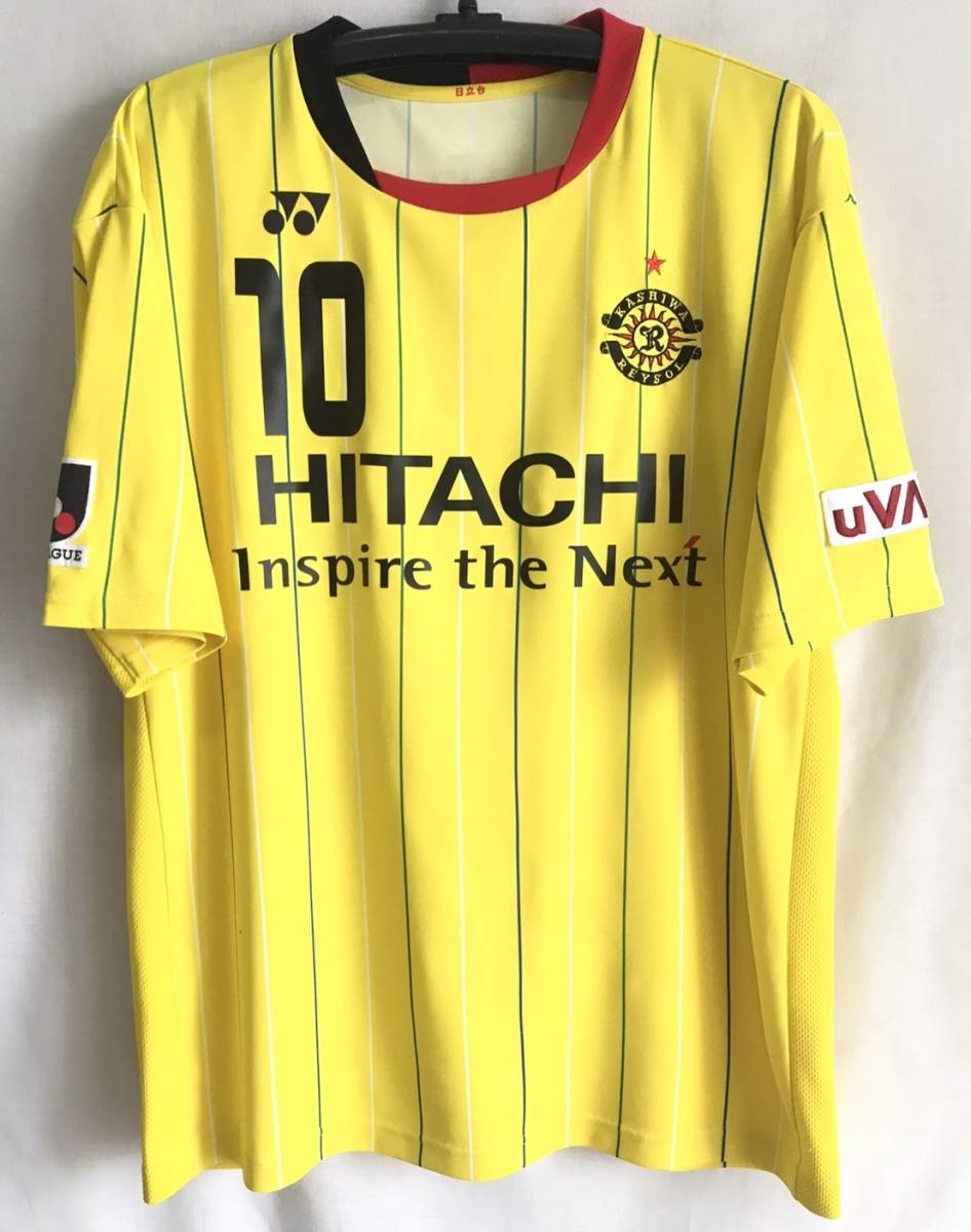 YONEX 柏レイソル 2011‐2022 HOME S/Sユニフォーム#10 レアンドロ XO