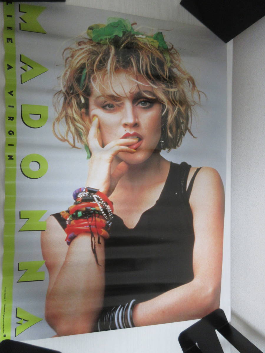 Yahoo!オークション - P19718 マドンナ ライク・ア・ヴァージン B2サイ