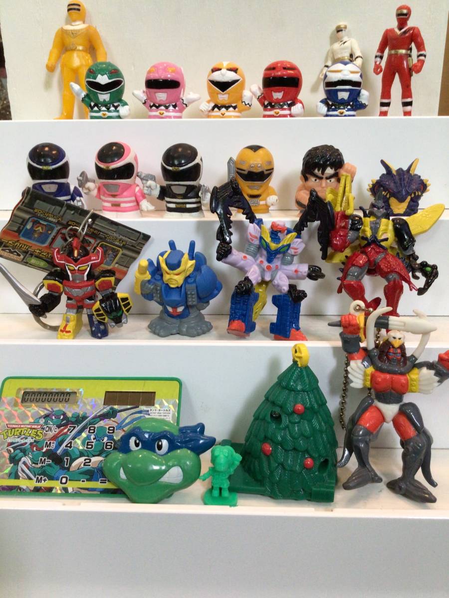 指人形(2) 戦隊 ミニフィギュア色々 昭和レトロ ビンテージおもちゃ