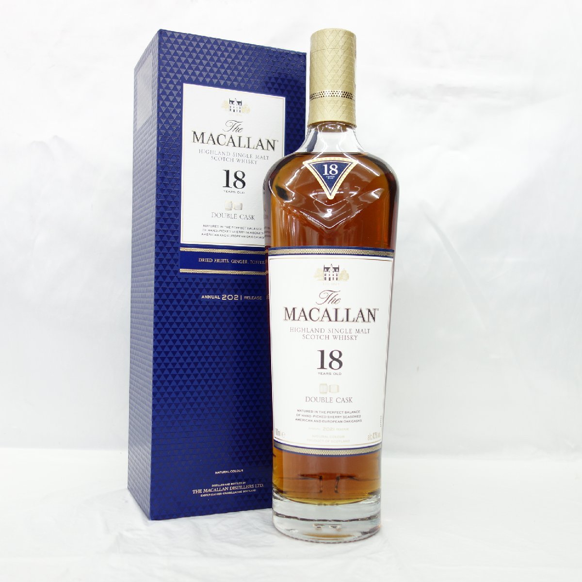 【未開栓】MACALLAN マッカラン 18年 2021ウィスキー 未開栓】The MACALLAN ザ・マッカラン 18年 2021 ダブルカスク