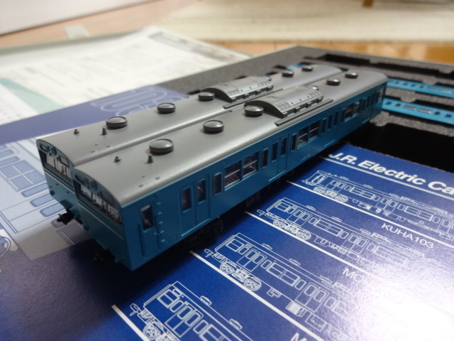 美品☆TOMIX 92095 103系電車 (スカイブルー) 基本4両セット 走行動作