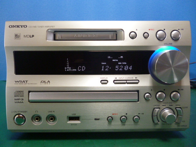 ONKYO FR-N9NX（CD/MD/USBコンポ）CDピックアップ交換済 代替え