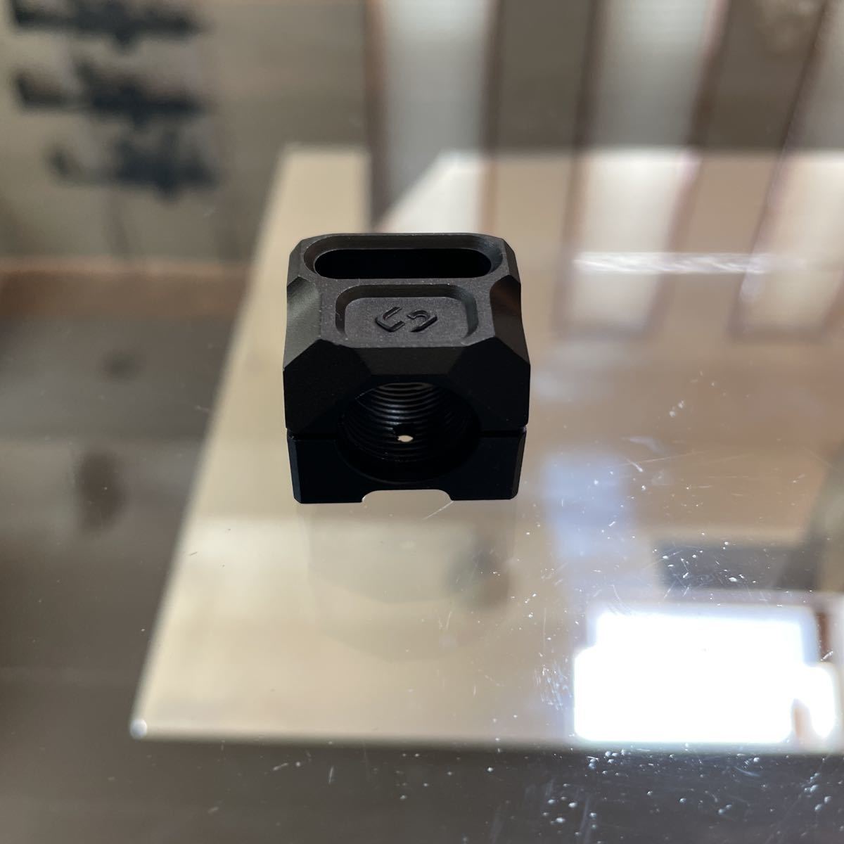 Cyanide Design Mini Compensator ミニ コンペンセイター 14mm逆ネジ Revanchist Airsoft製 ...