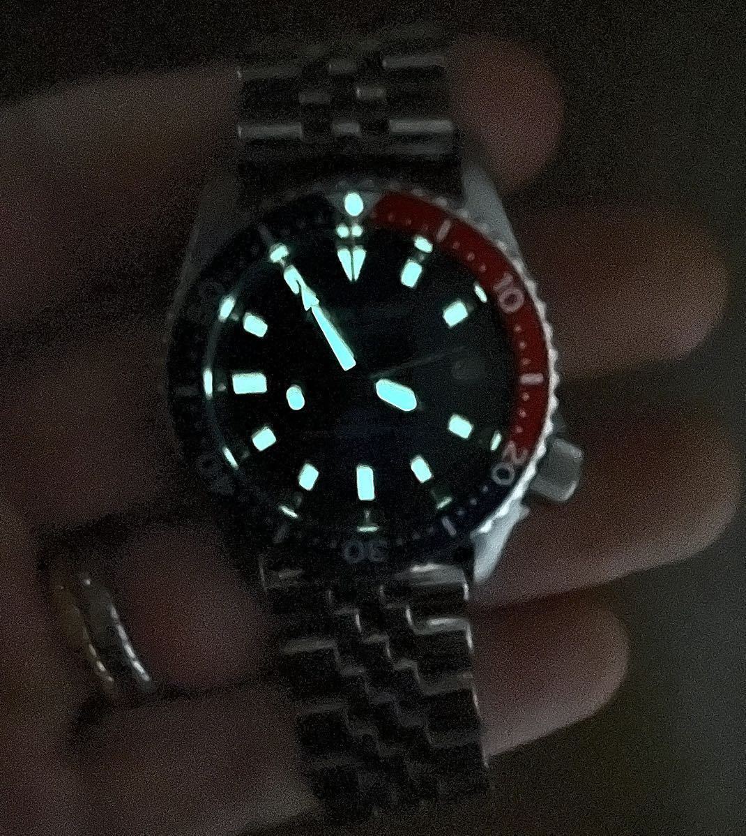 1円〜【美品】SEIKO ALBA AQUA GEAR 38mm 自動巻き 200mダイバーズ 