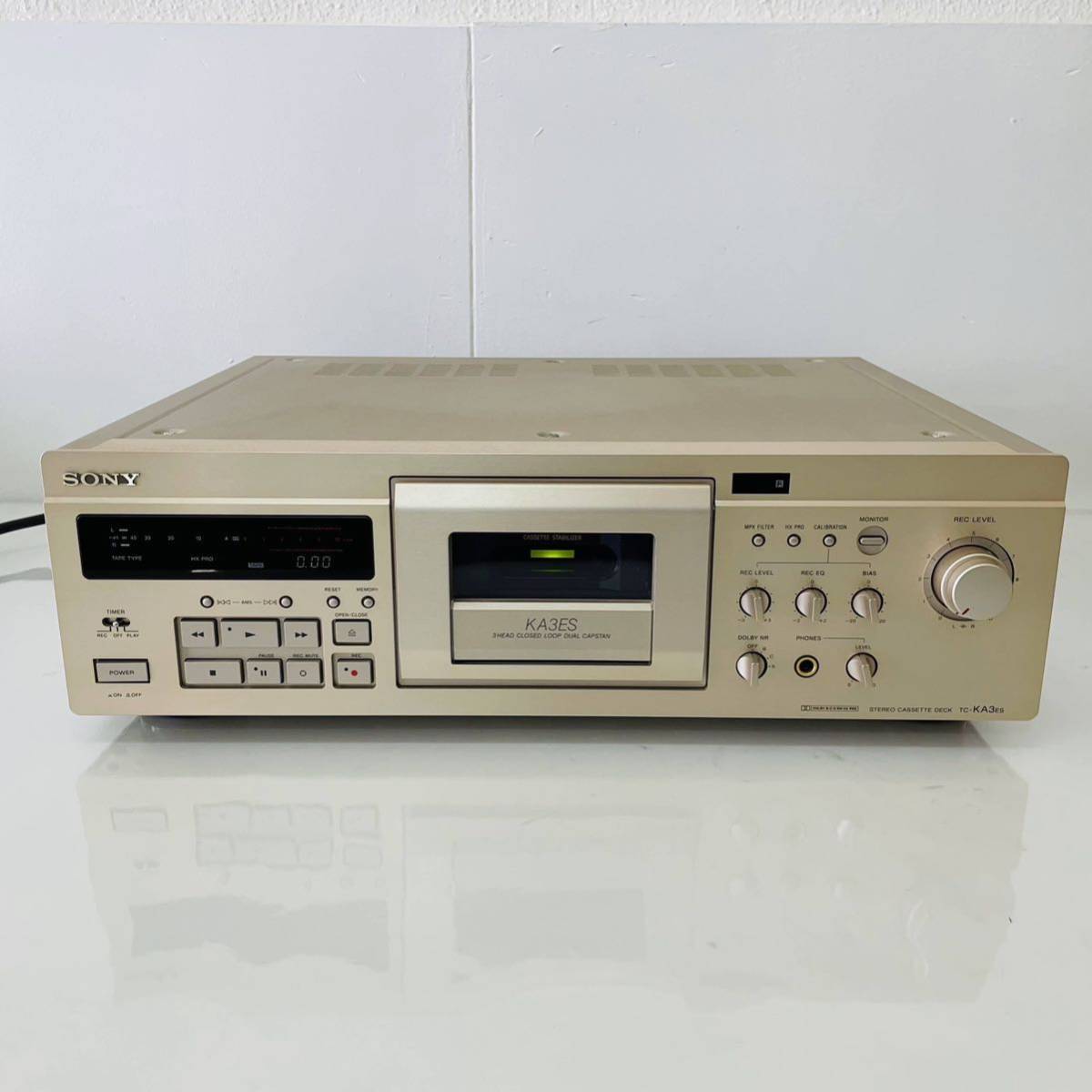 ④y139◇SONY ソニー◇テープレコーダー カセットデッキ TC-K333ESA