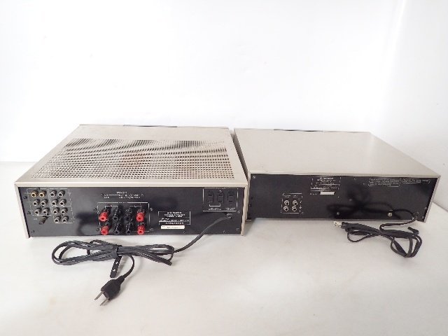 パイオニア プリアンプなどセット Pioneer パイオニア プリメインアンプ A-980 + カセットデッキ CT-970