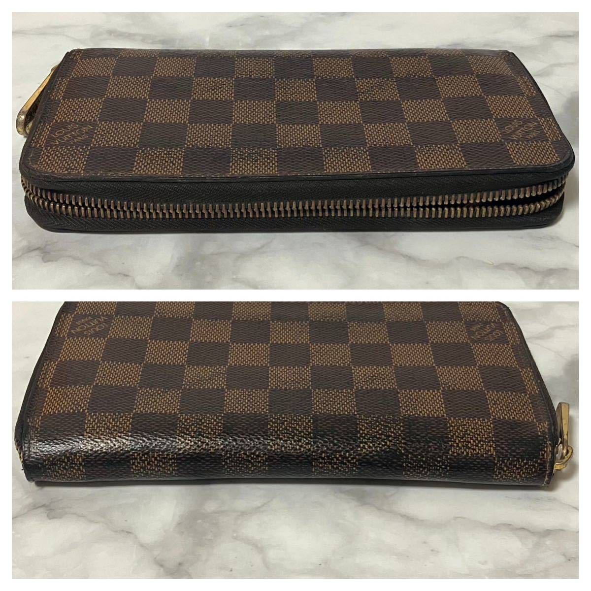✨ルイヴィトン ダミエ✨ジッピーウォレット ローズバレリーヌ 長財布