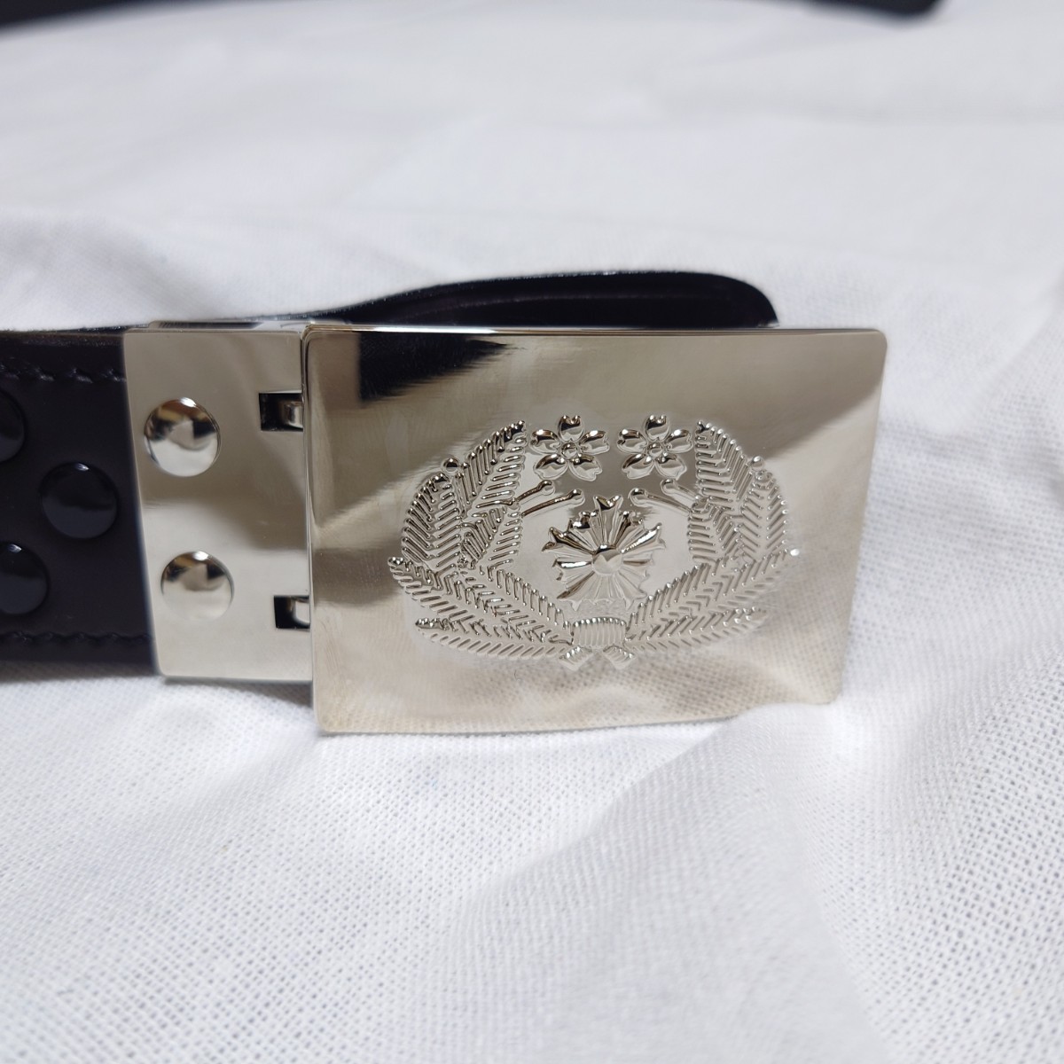 帯革 ベルト 2号 警察グッズ 現行装備(警察グッズ)｜売買された