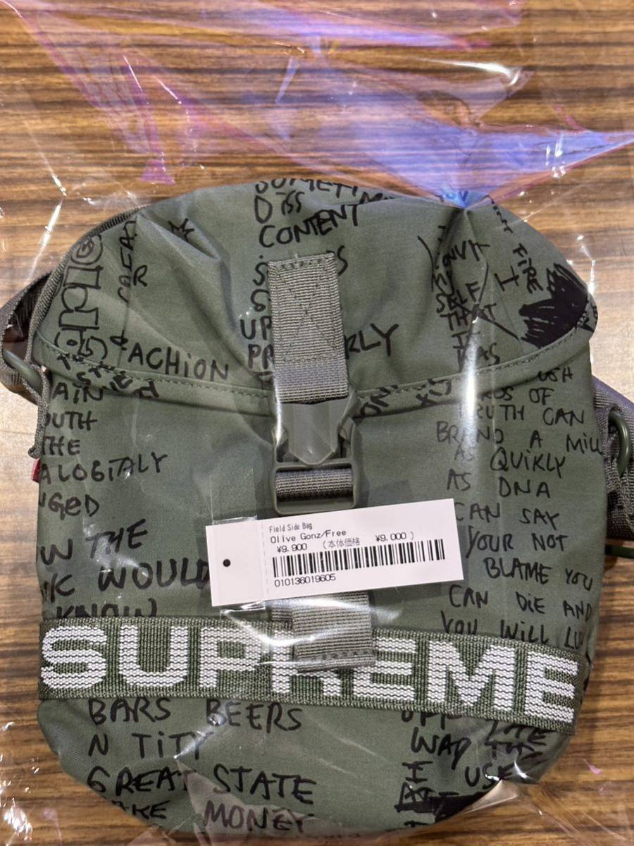 新品未使用 23SS Supreme Field Side Bag Olive Gonz シュプリーム