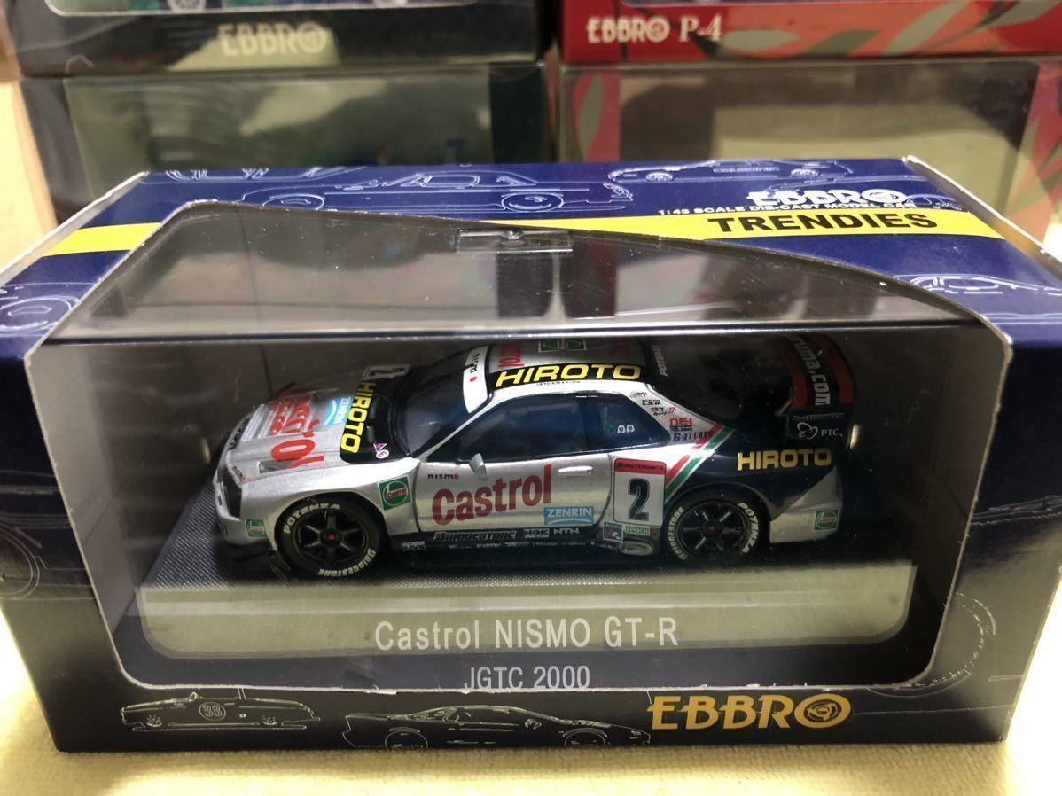 EBBRO エブロ 1/43 Castrol NISMO GT-R (R34) JGTC GT500 2000 #2