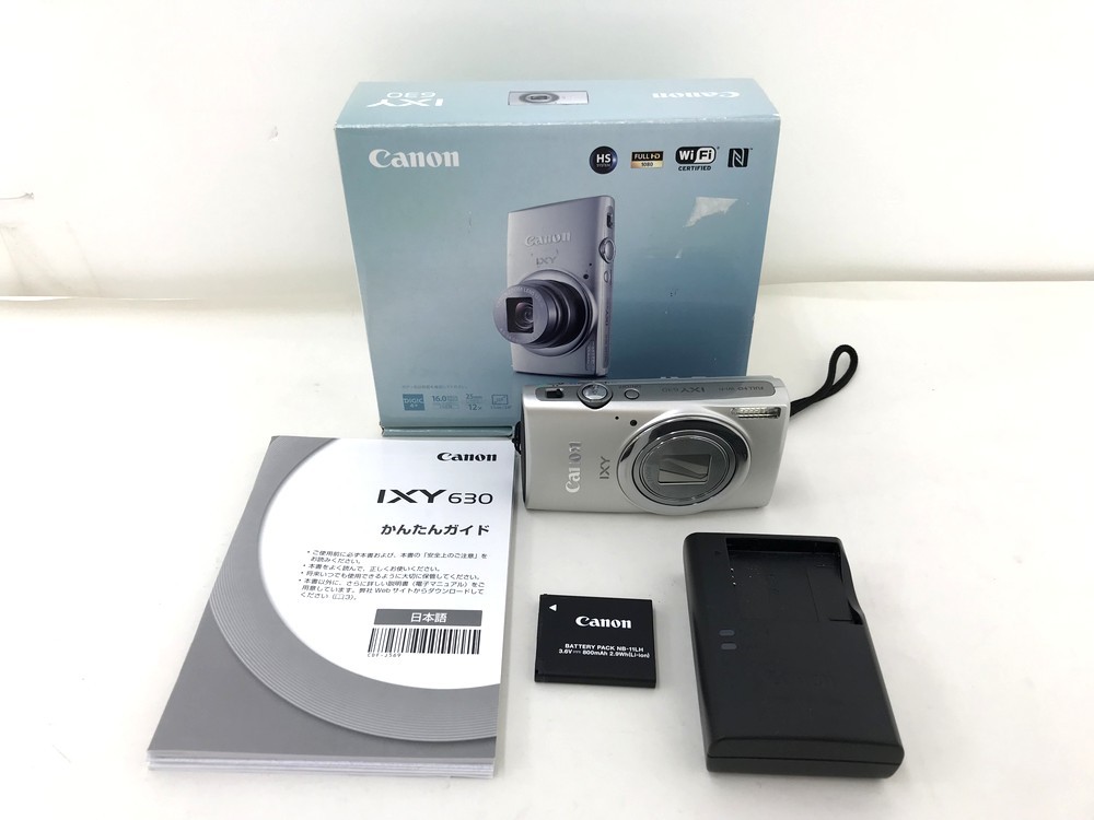 ○【同梱A】【60】中古品 Canon キヤノン IXY 630 シルバー ○【同梱A】【60】中古品 Canon キヤノン IXY 630 シルバー