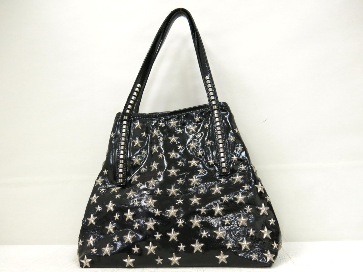 JIMMY CHOO ジミーチュウ フィリッパ スタースタッズ エナメル 