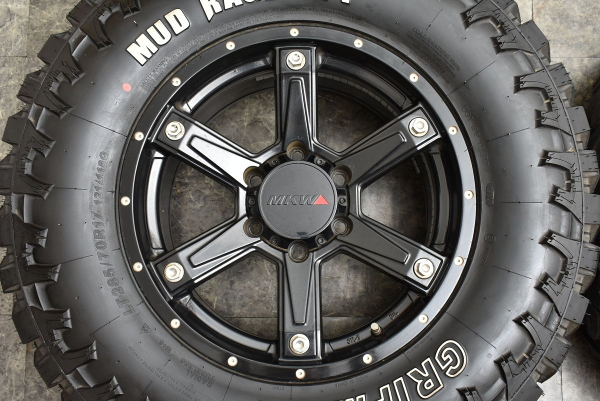 MKW MK-56ホイール17インチPCD139.7 8J+20タイヤ付き4本 MKW MK-56 17インチ 17×8J +20 139.7-6H 【公式通販】