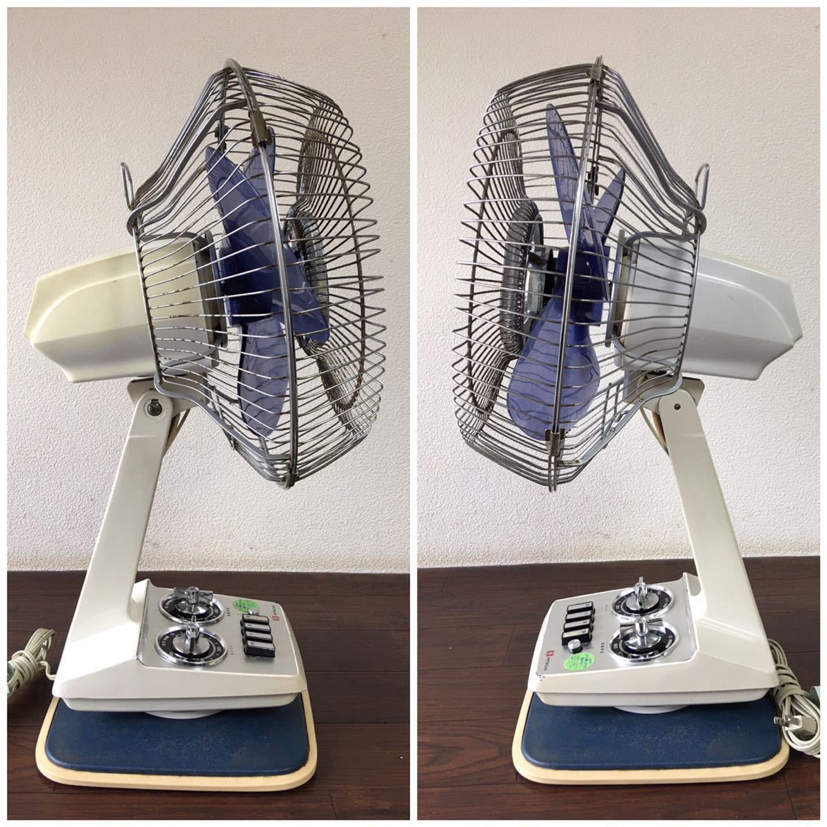 HITACHI 日立 昭和レトロ 扇風機レトロ扇風機 D-626 動作確認済み 中古