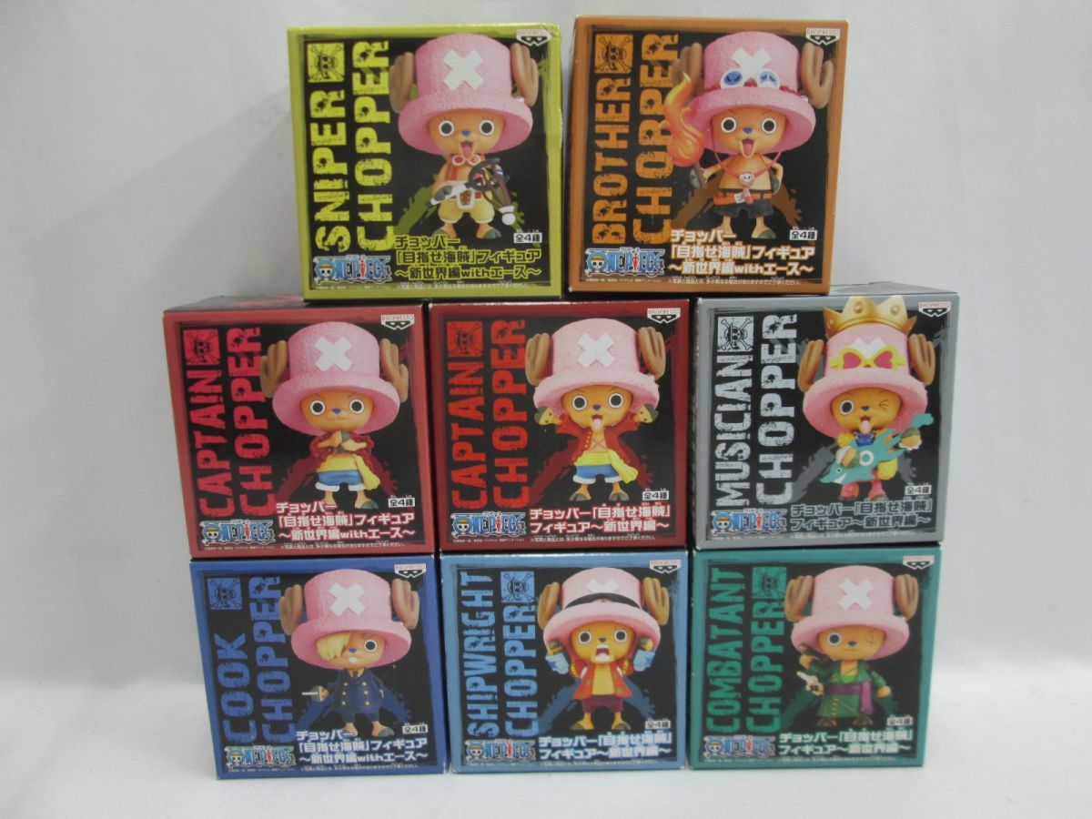 26 送80サ 0514%G01 チョッパー「目指せ海賊」フィギュア 新世界編with