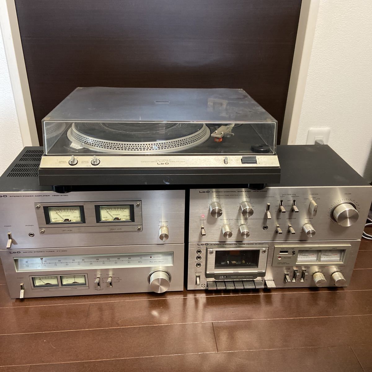 HITACHI Lo-D ローディ システムコンポ HT-352 D-550MKⅡ FT-580 HMA