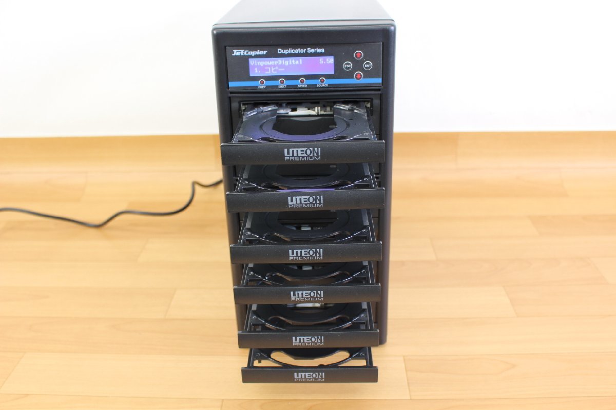 △現状品△ SO-VPD6T/DVD-USB デュプリケーター SOHO 電源○ 動作