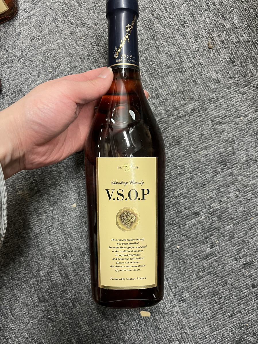 古酒サントリーブランデーVSOP スリム 40% 660ml×5本 箱付き