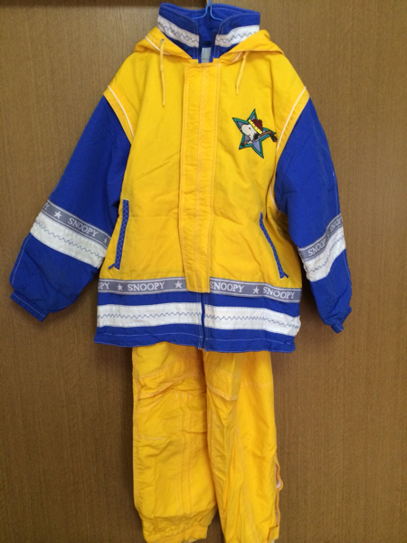 スヌーピー スキーウェア 140 used_1