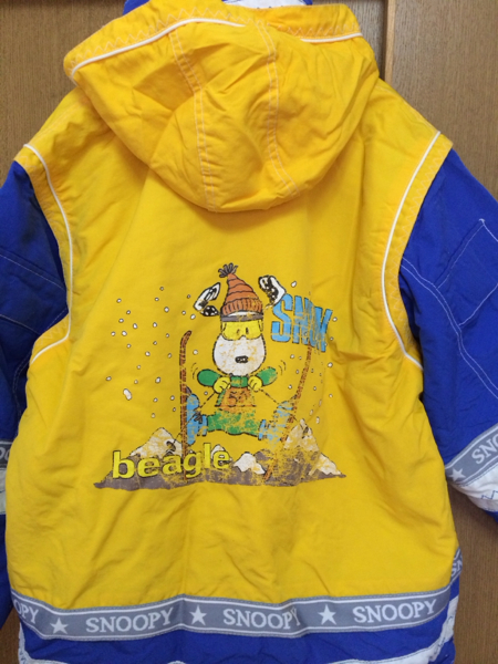 スヌーピー スキーウェア 140 used_2