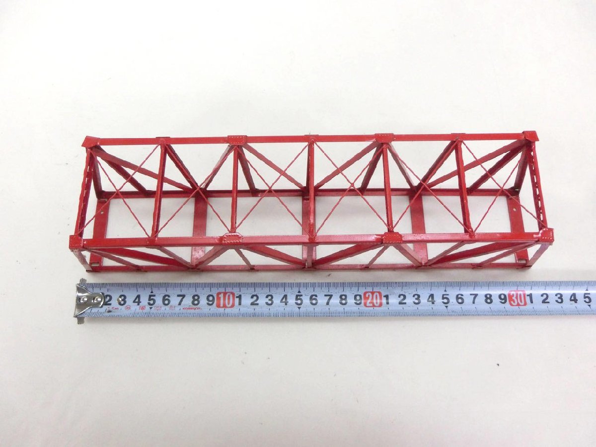 ENDO 鉄橋 No.1 エンドウ HOゲージ 鉄道模型 No.1 鉄橋 TER 遠藤商会 赤色塗装 Yahoo