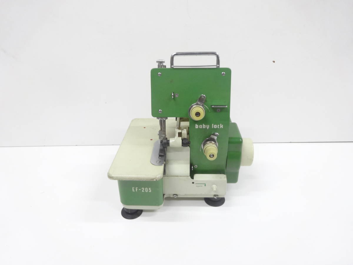 JUKI ジューキ baby lock ベビーロックミシン EF-205 欠品あり 動作 